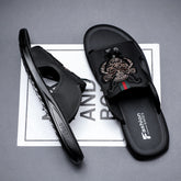 Chanclas de playa estilo coreano para hombre, de verano y al aire libre